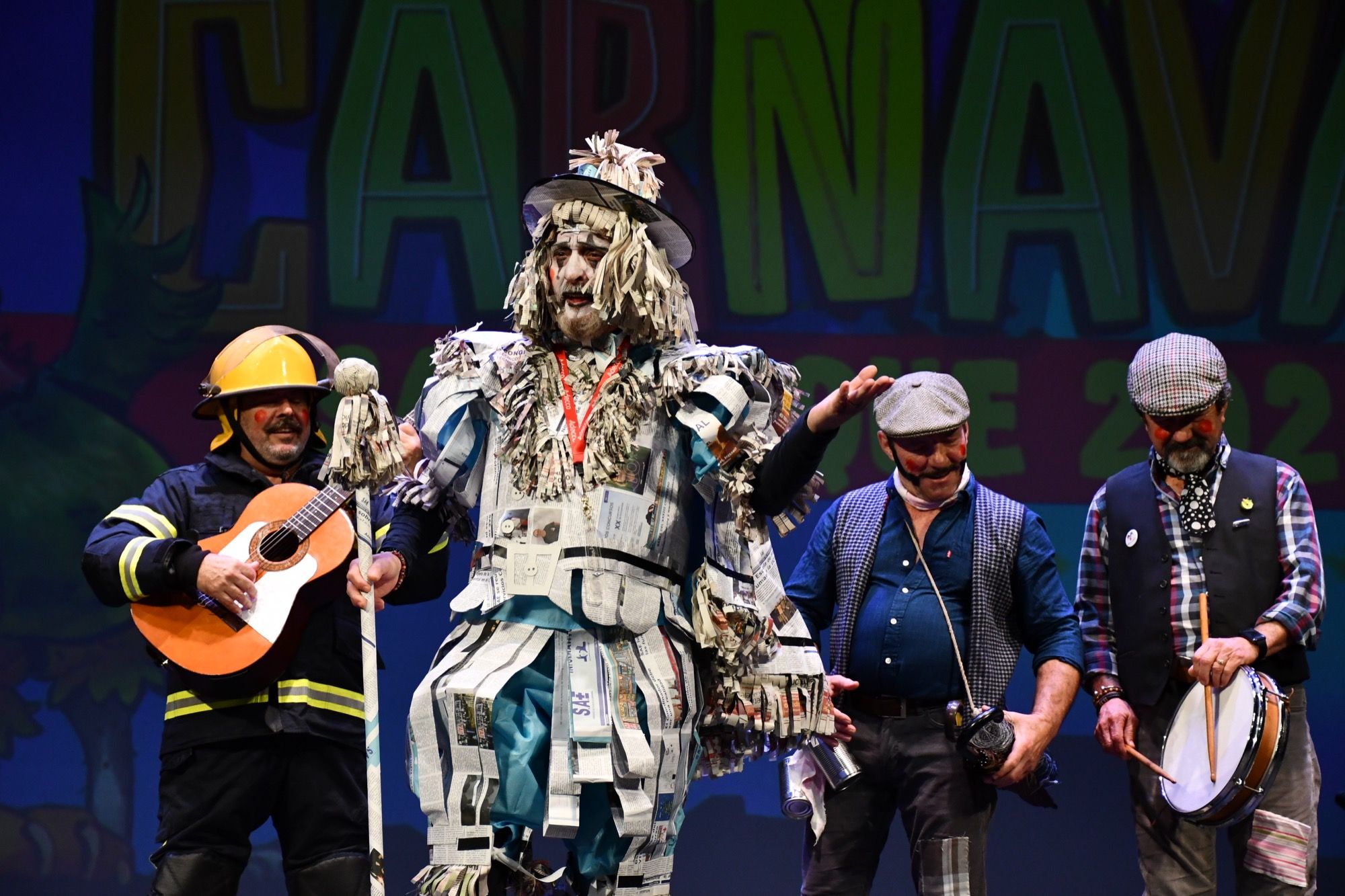 Andrades pregona el Carnaval de San Roque con un recorrido por sus vivencias en esta fiesta.