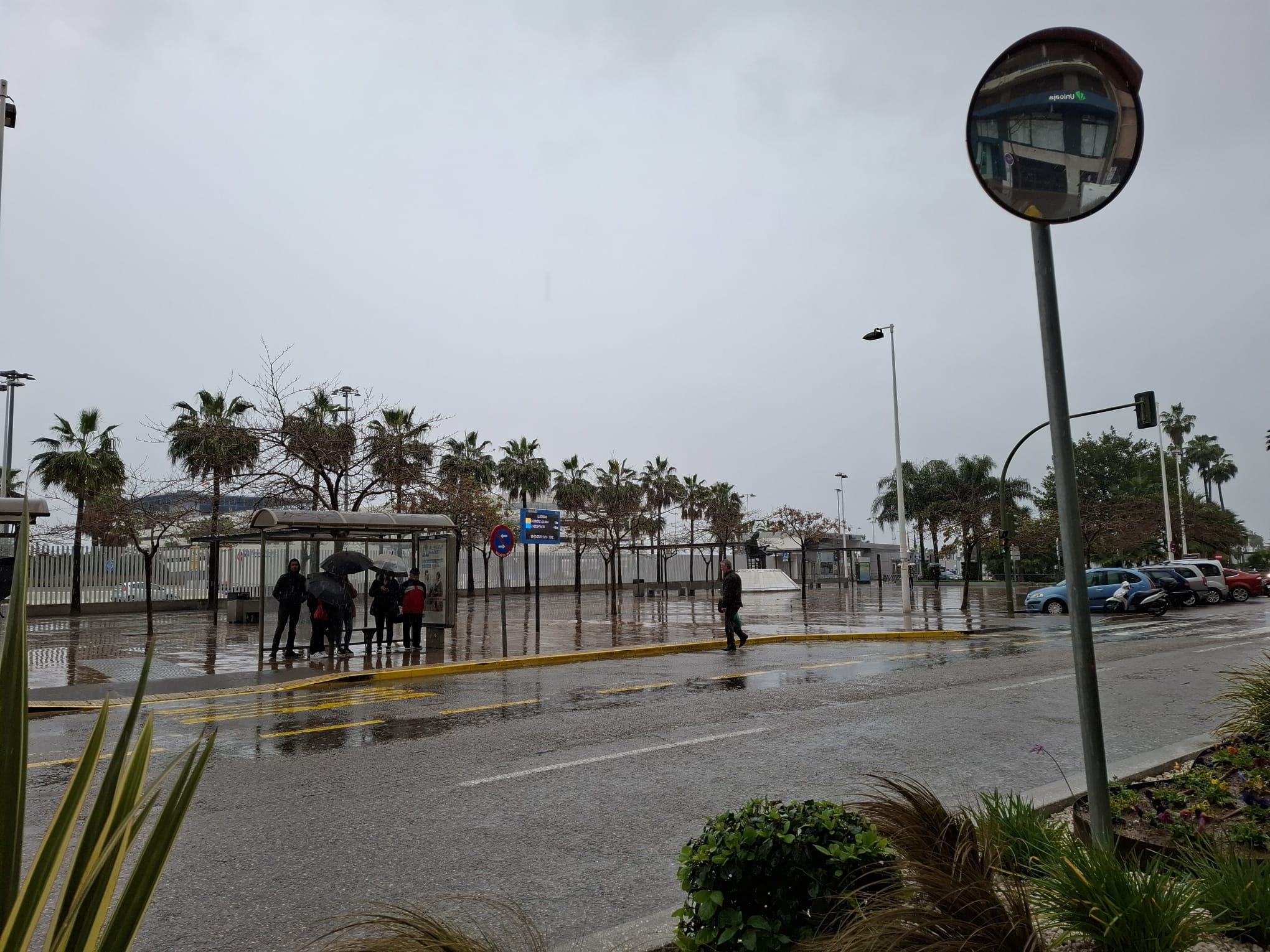 El Campo de Gibraltar, en alerta naranja por lluvias este domingo.
