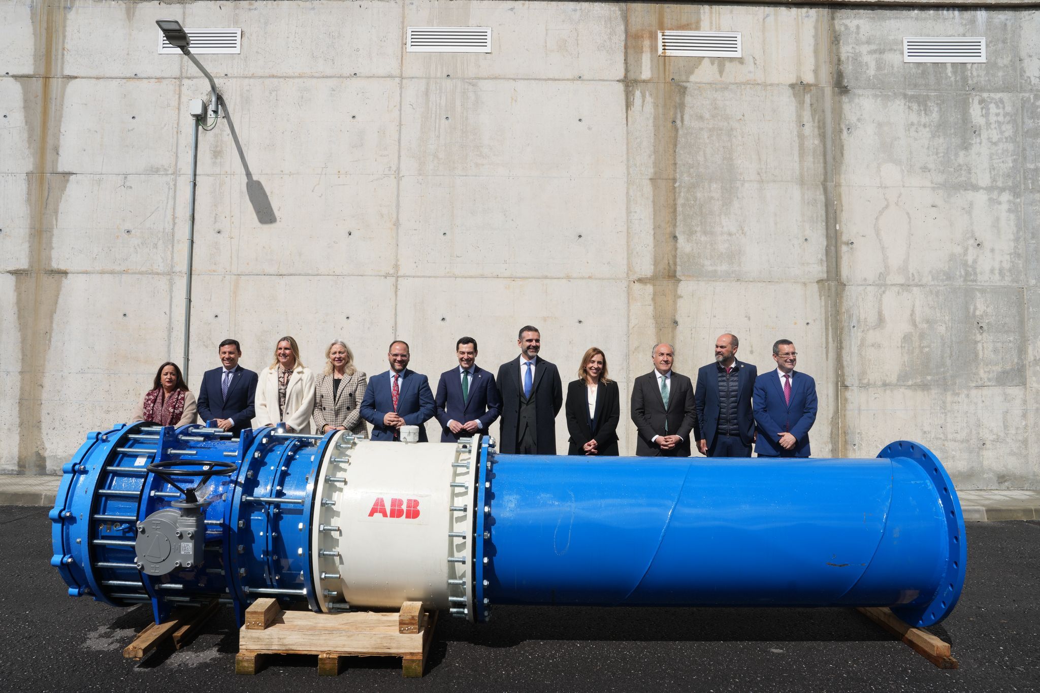 El Campo de Gibraltar estrena nueva conducción de agua con 17 kilómetros de tuberías entre Castellar y San Roque. 