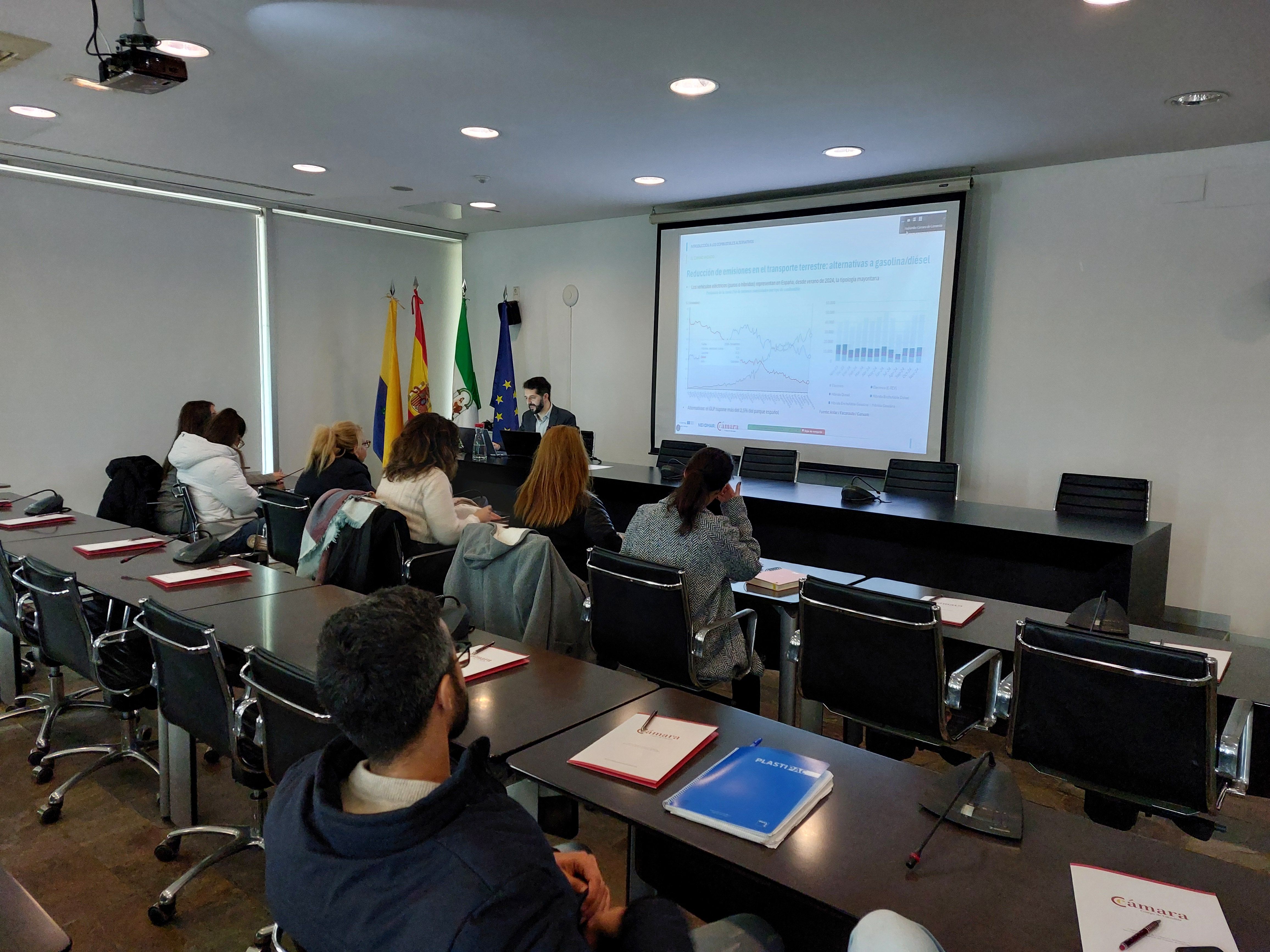 Imagen de un curso pasado sobre Logística Verde. La Cámara de Comercio impulsa el liderazgo logístico con un curso gratuito 