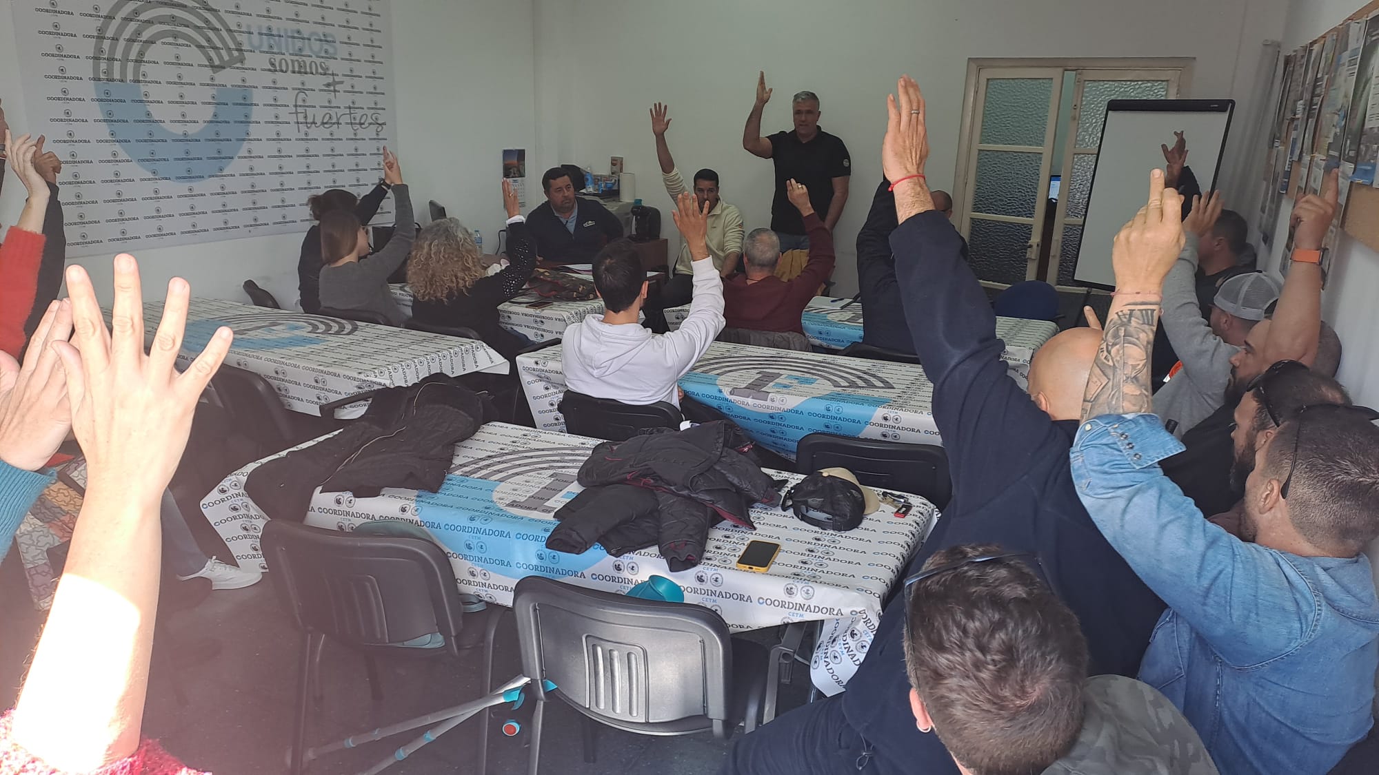 Votaciones de los trabajadores de la Corporación de Prácticos del Puerto de Algeciras. 