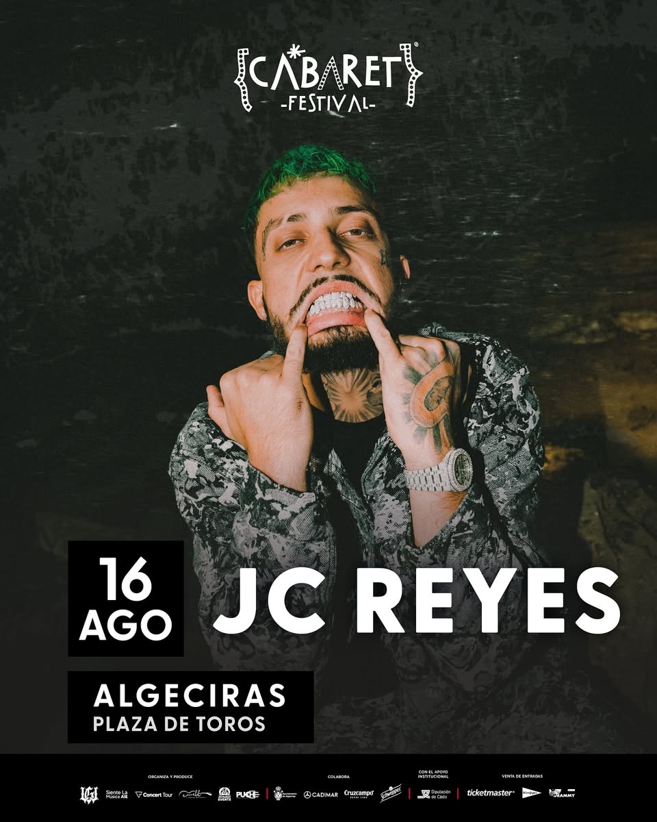 J. C.  Reyes actuará en Algeciras el próximo 16 de agosto en el Cabaret Festival.