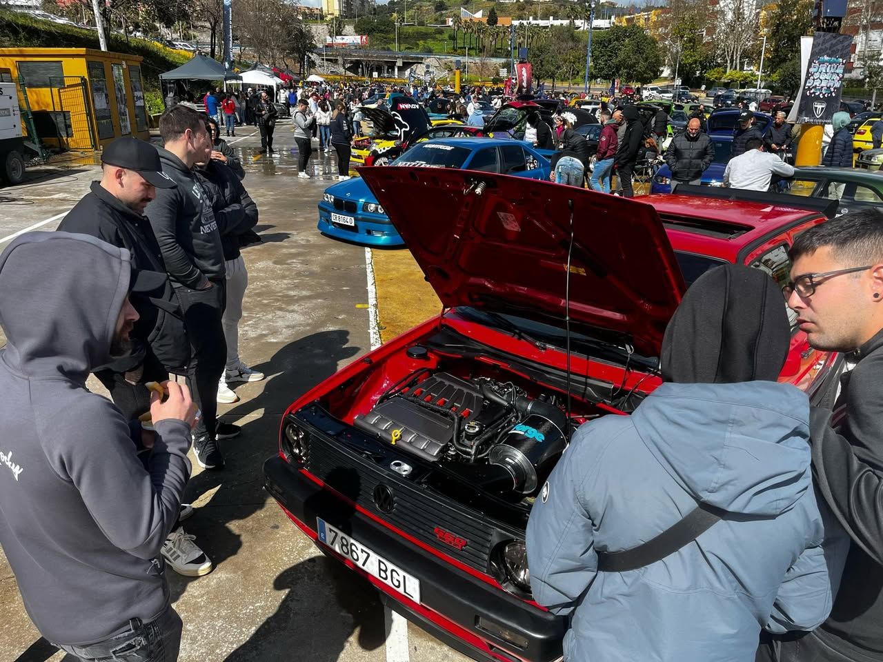 Más de 150 coches tuneados se darán cita el domingo en el Parque Feria de Algeciras.