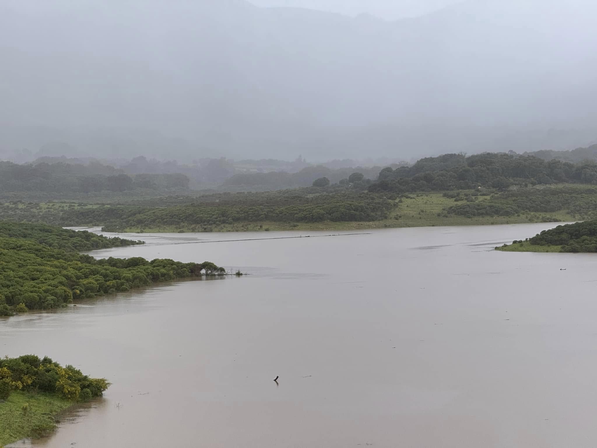 "El volumen de agua embalsada actualmente nos permite levantar las restricciones tranquilamente". En esta imagen, estado actual del embalse de Charco Redondo. Foto: 8Directo.
