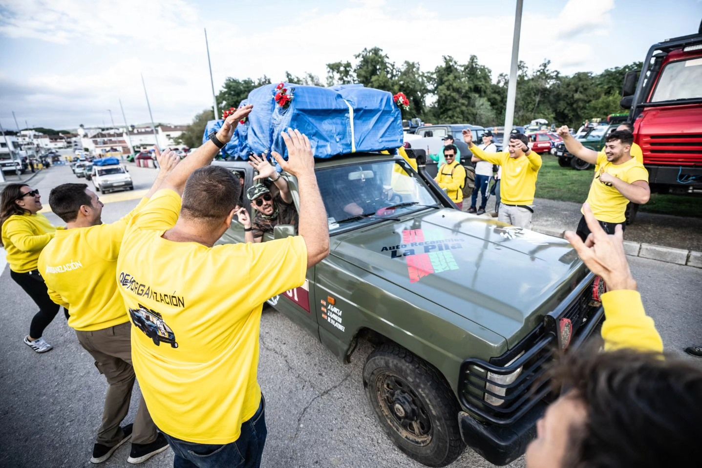 El Banco de Alimentos habilita un punto de recogida solidario en el Chatarras Raid de Castellar 