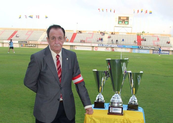 Fallece Jesús Casas Morales, delegado del Nuevo Mirador del Algeciras CF durante 20 años. Foto: Algeciras CF.