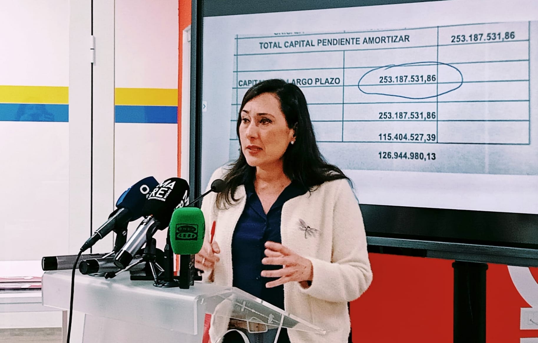 La secretaria general del PSOE de Algeciras, Rocío Arrabal. El PSOE de Algeciras registra 29 alegaciones para "mejorar" al Presupuesto municipal de 2025