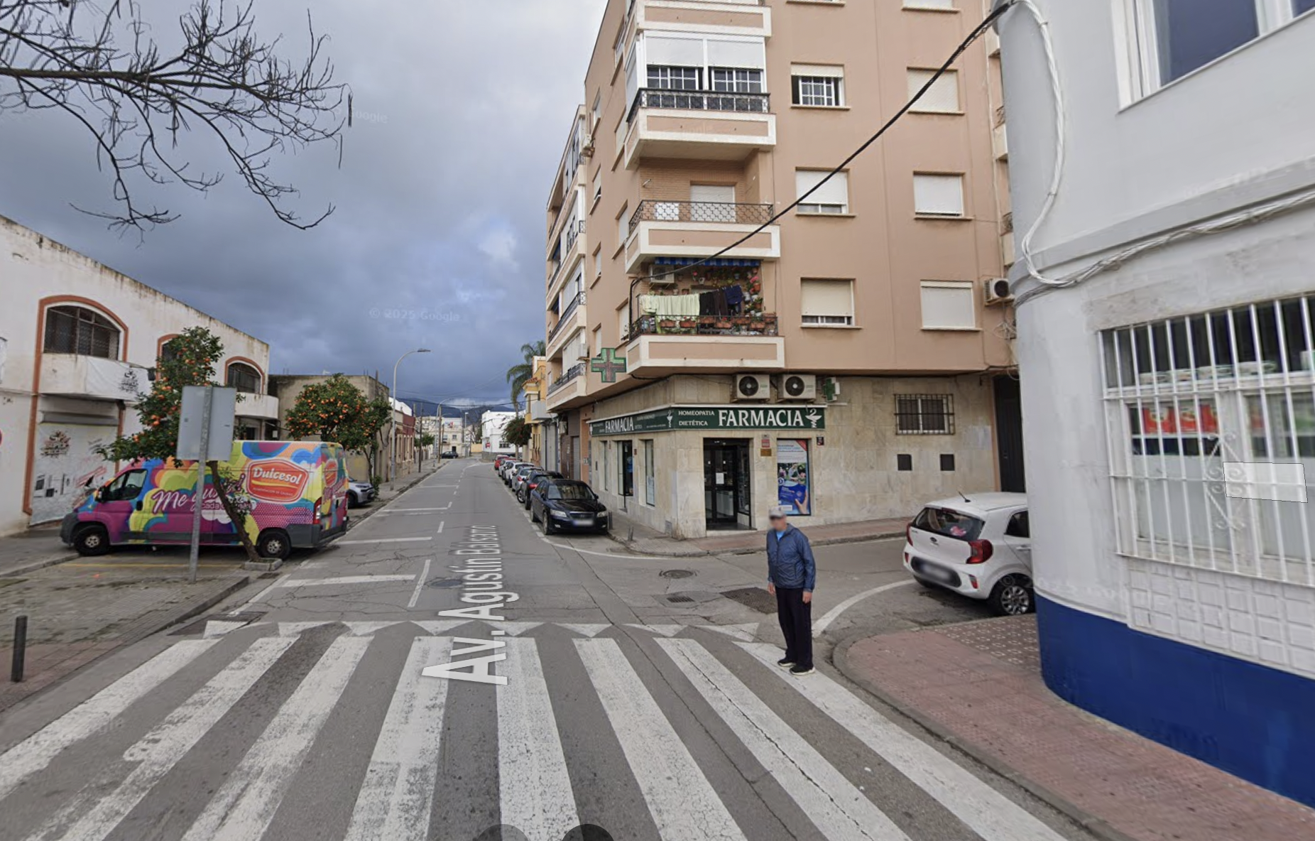Un hombre denuncia un apuñalamiento en plena calle en Algeciras. Imagen: Google Maps.
