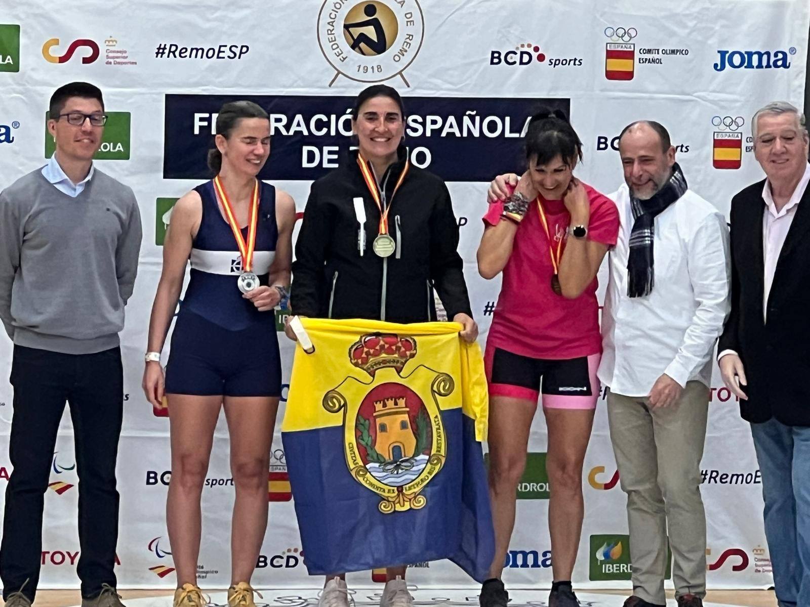 La algecireña Esther Montero Fuentes se proclama campeona de España de remoergómetro