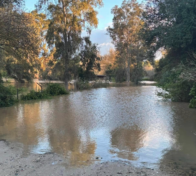 Las lluvias de la madrugada provocan inundaciones y rescate de vecinos en Tesorillo.