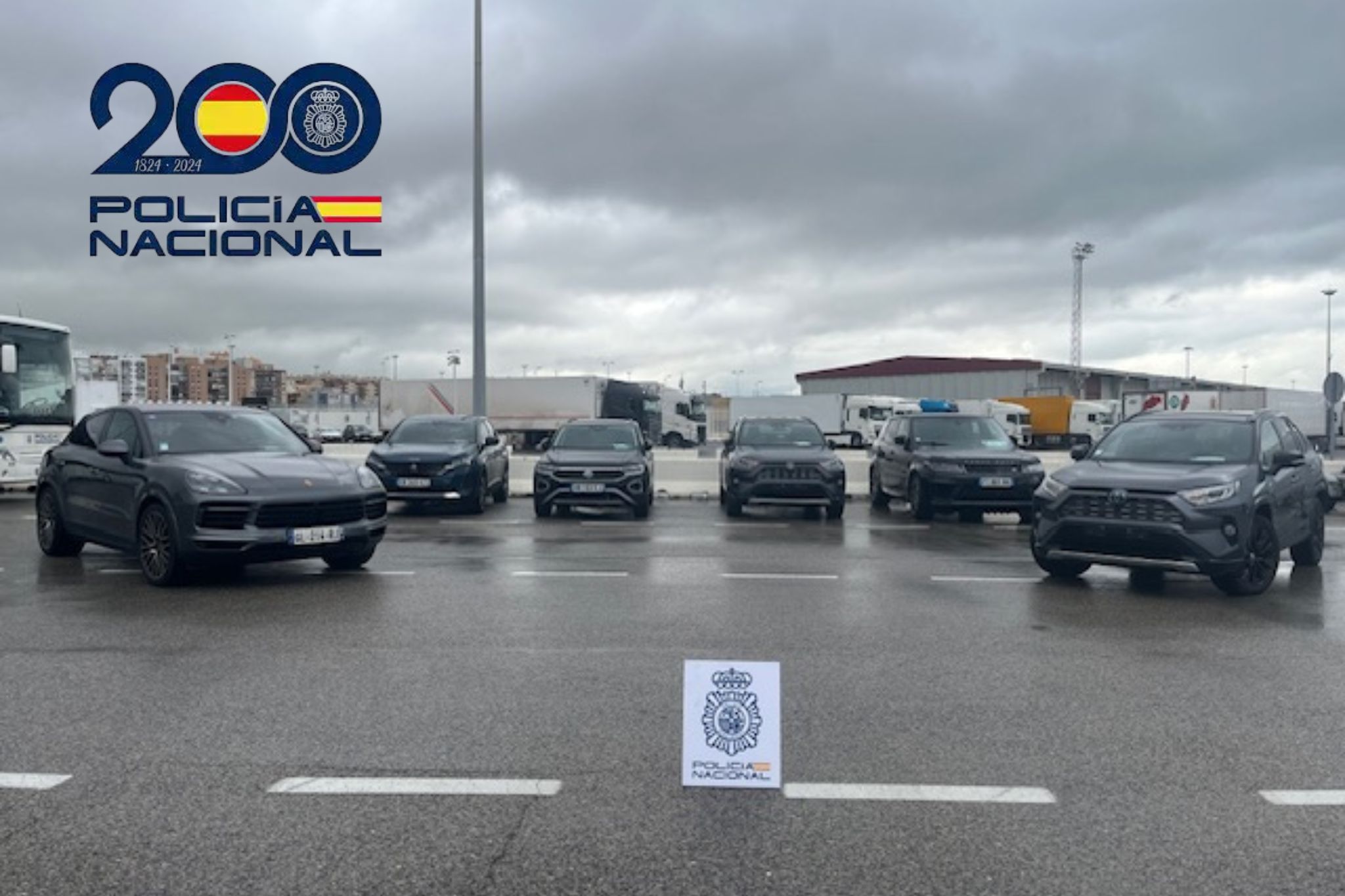 Recuperan ocho vehículos sustraídos en el Puerto de Algeciras
