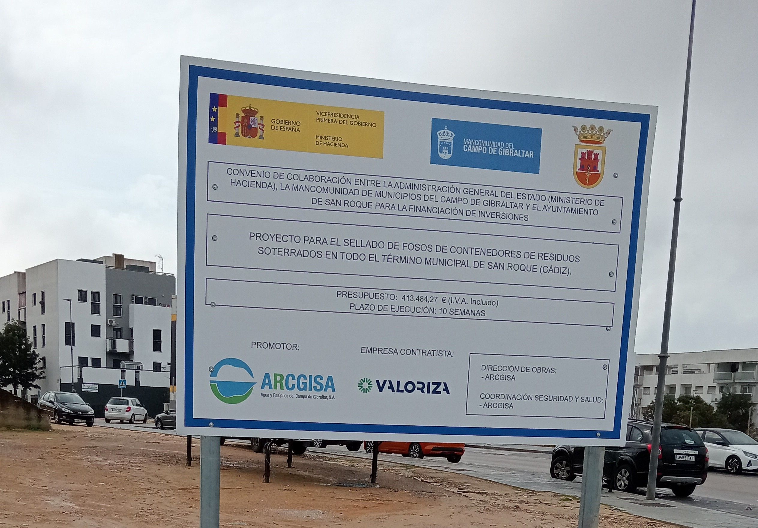 San Roque mejora su saneamiento y recogida de residuos mediante la subvención de Hacienda.
