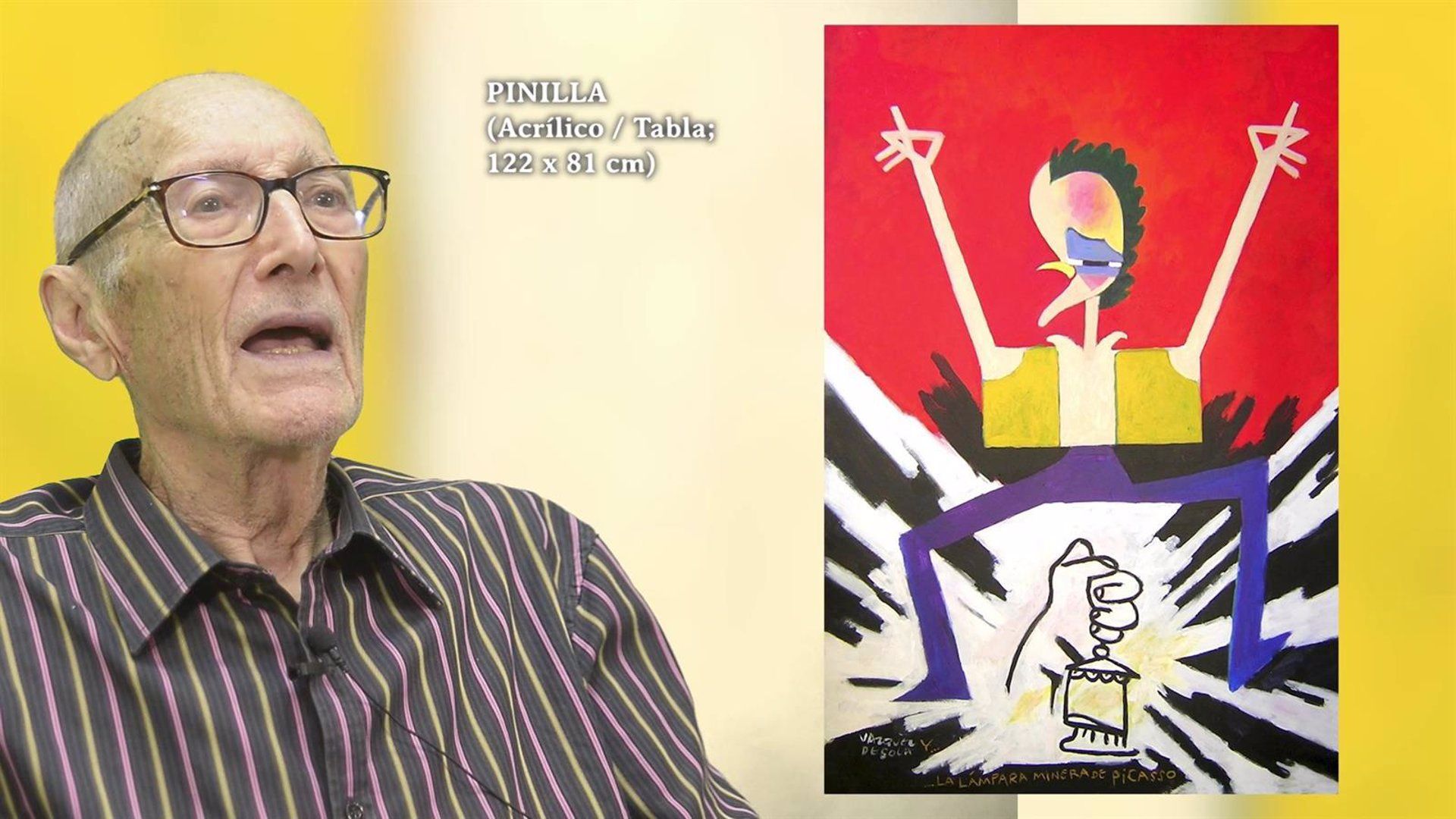 Piden otorgar la Medalla de las Bellas Artes al dibujante sanroqueño Vázquez de Sola.