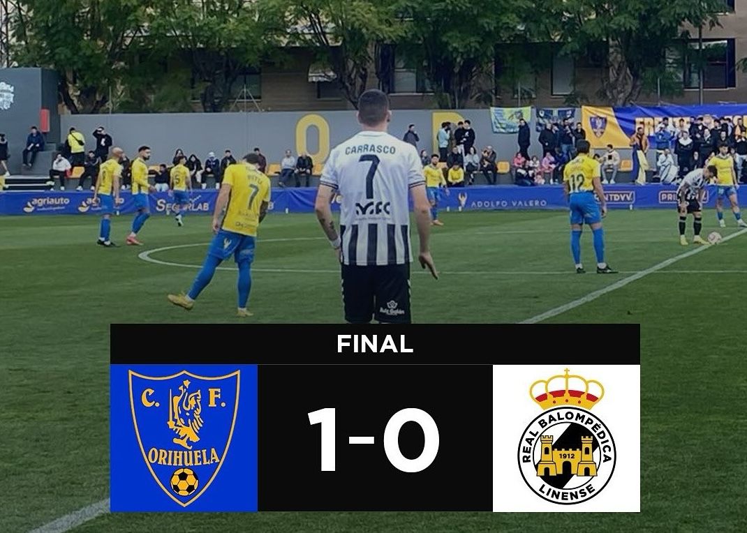 (1-0) La Balona cae ante el Orihuela en el debut de 'Romerito' en su vuelta al banquillo