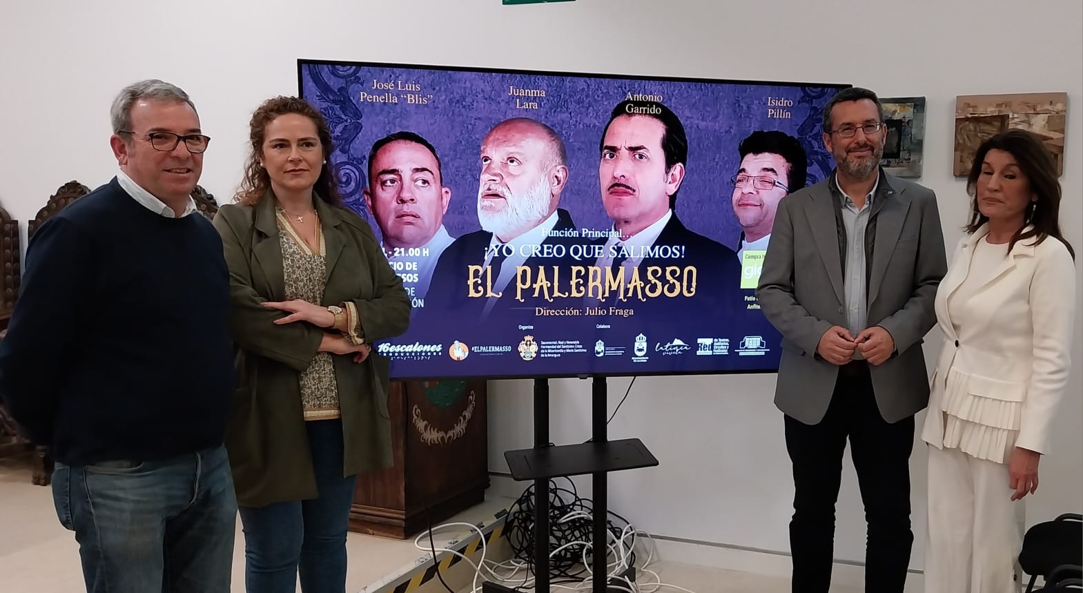 El espectáculo de humor cofrade 'El Palermasso', este viernes 4 de abril en el Palacio de Congresos