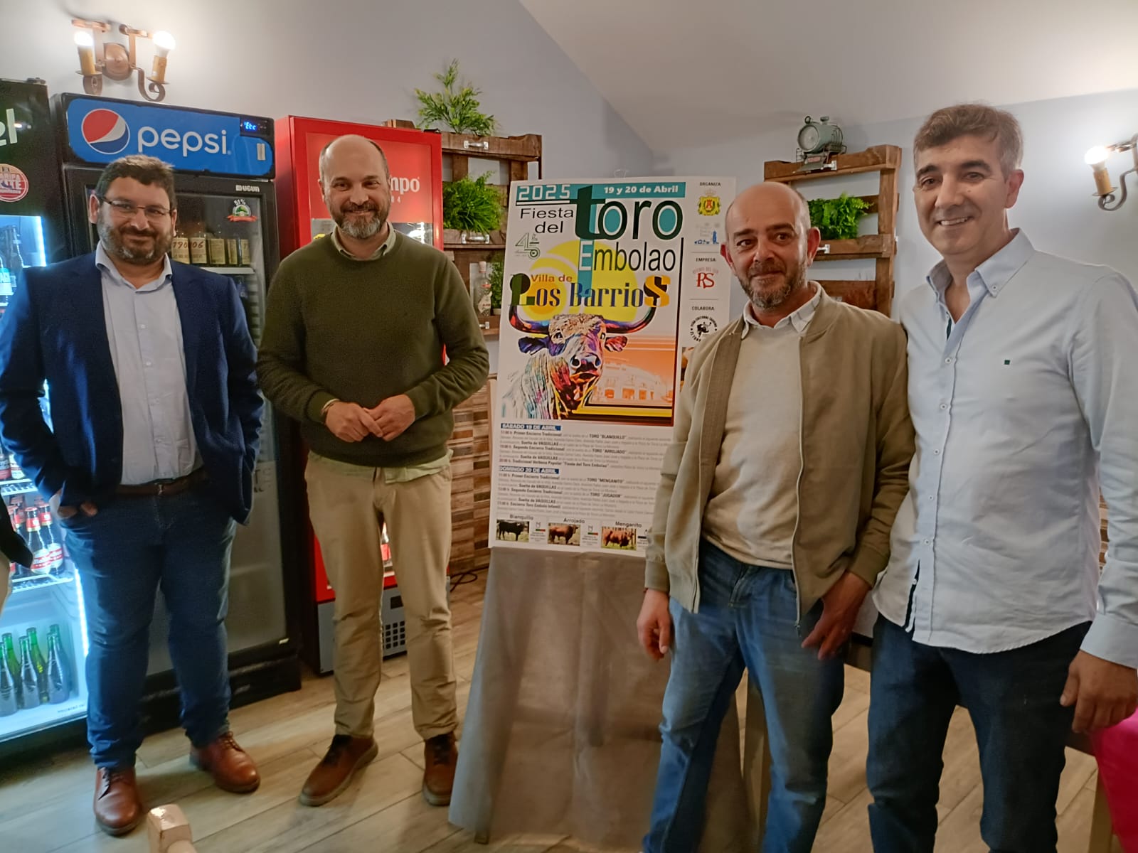 El 'Toro Embolao' soltará cuatro astados en esta edición para celebrar el 45 aniversario de su peña.
