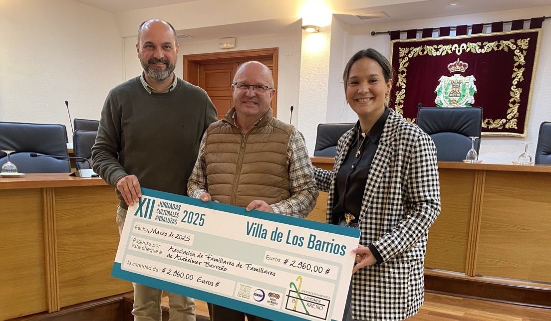 Cuatro asociaciones benéficas reciben la recaudación obtenida en las Jornadas Andaluzas de Los Barrios.