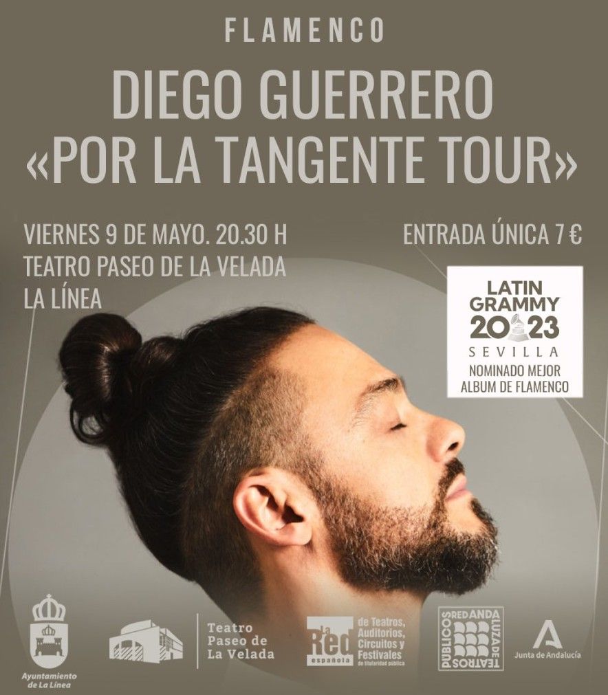 Diego Guerrero llega el 9 de mayo a La Línea con su nuevo espectáculo 'Por la Tangente'. 