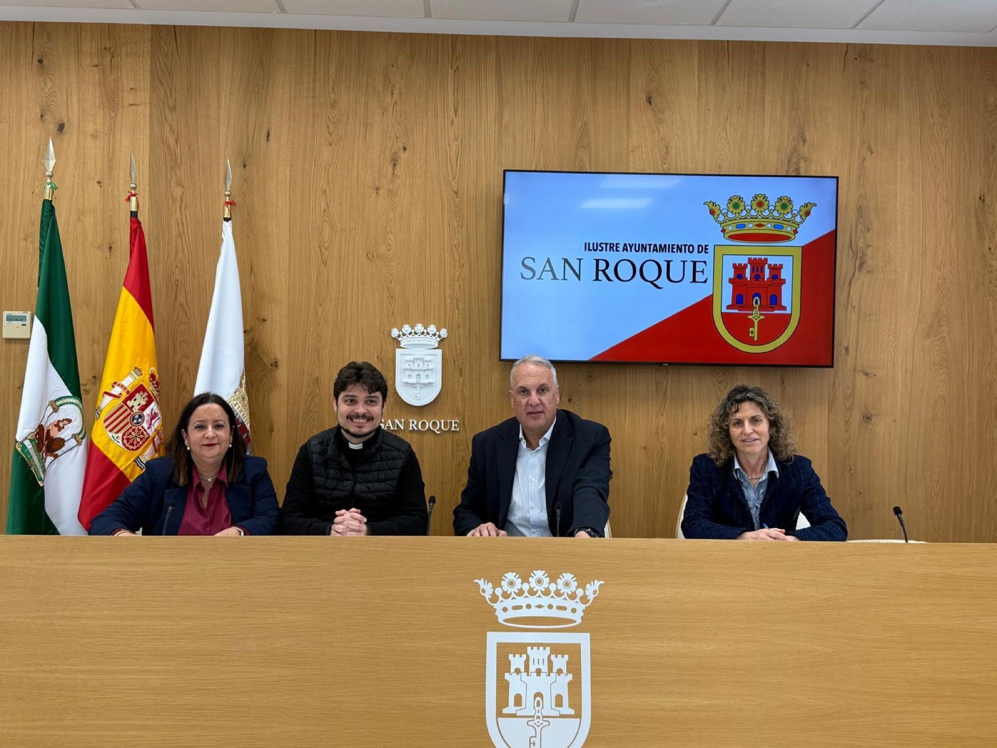 San Roque suscribe varios convenios de colaboración con las cofradías del Valle del Guadiaro.