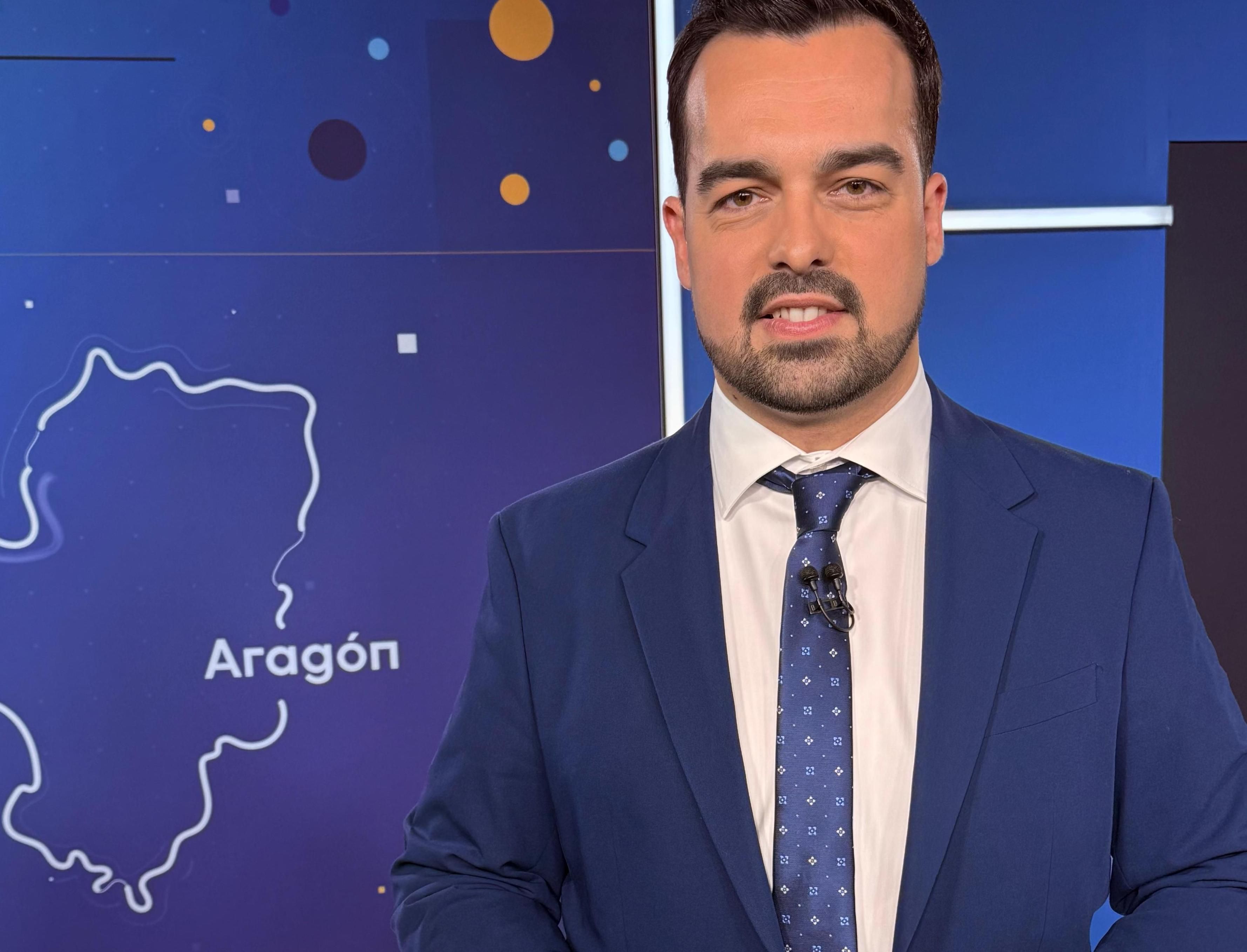 El periodista chisparrero de RTVE Jonathan Adrada, pregonero de la Feria de Castellar 2025.