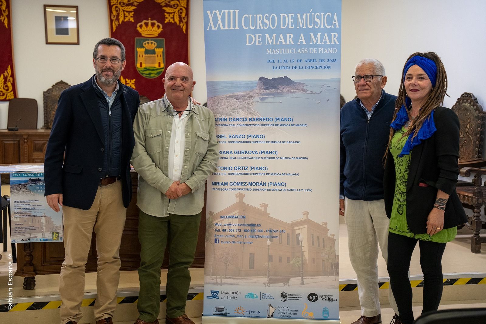 Clases magistrales de piano y recital inaugural, en el XXIII Curso De Mar a Mar de La Línea.