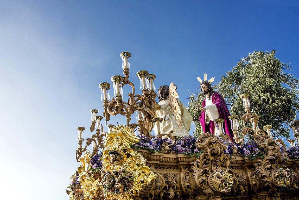 Oración de La Línea. Oración en el Huerto de La Línea saldrá este Miércoles Santo tras recaudar el dinero robado