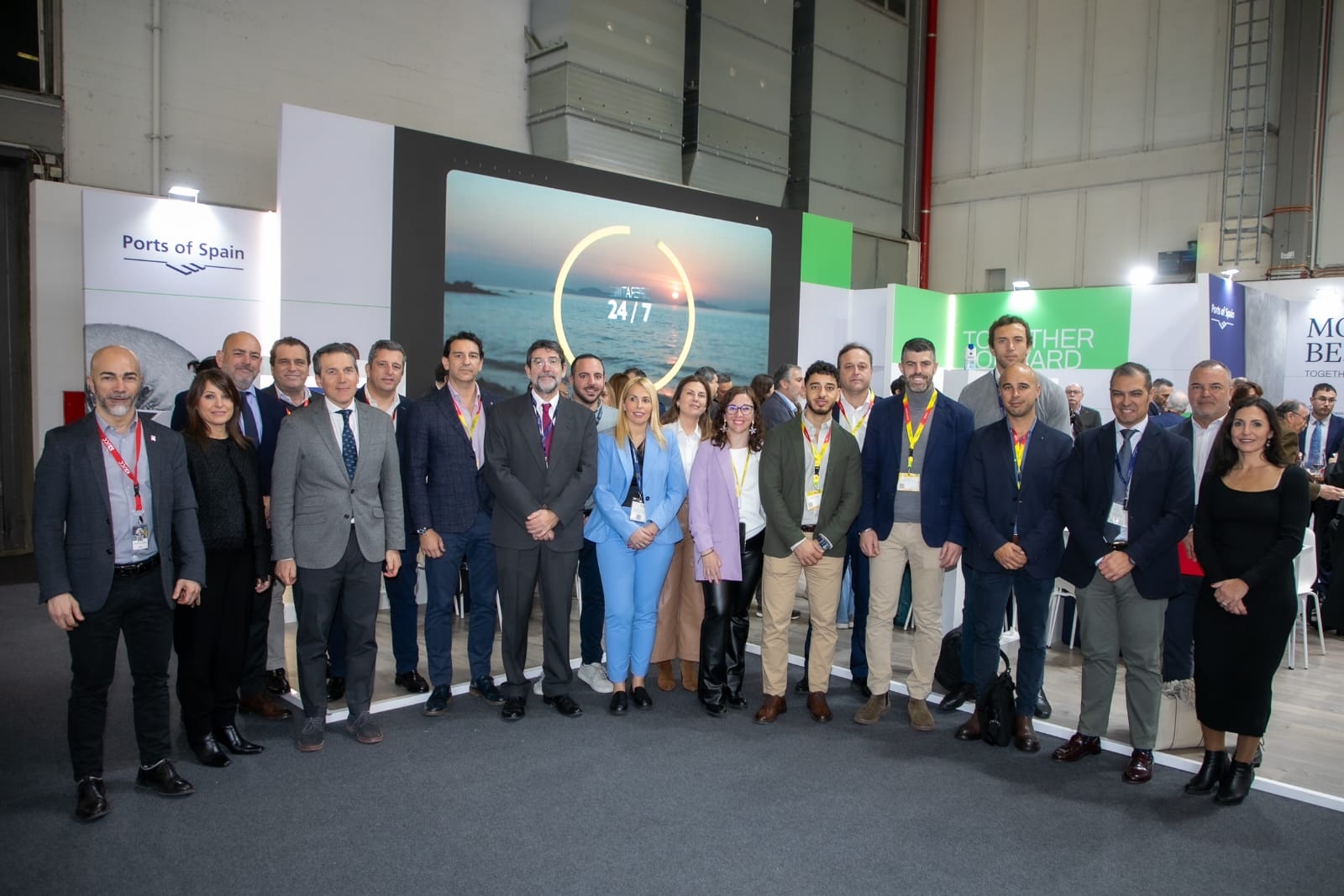 Imagen de la presencia de empresas del área de la Bahía de Algeciras en Fruit Logistica 2025.