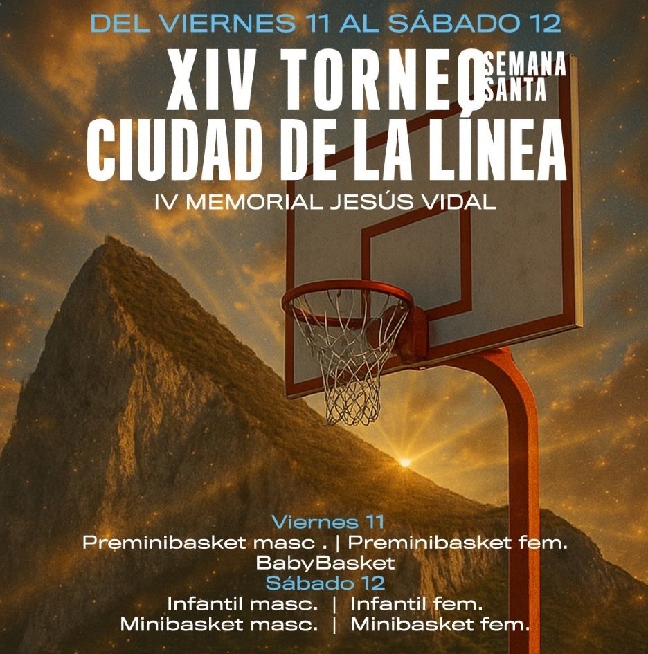 El XIV Torneo de Baloncesto Ciudad de La Línea, desde este viernes en el pabellón