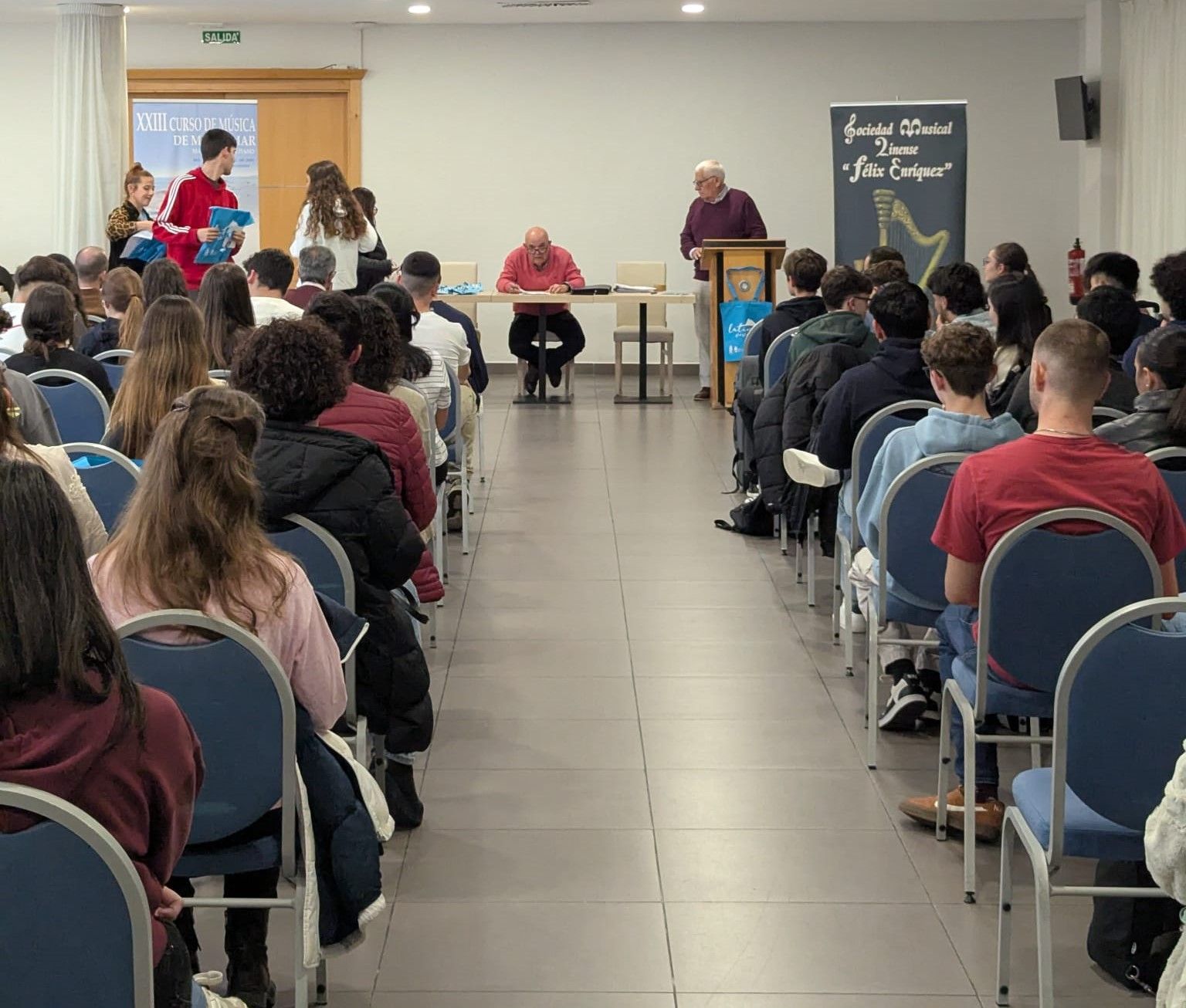 La Sociedad Musical Linense cierra este martes el curso de Mar a Mar con un concierto de los alumnos