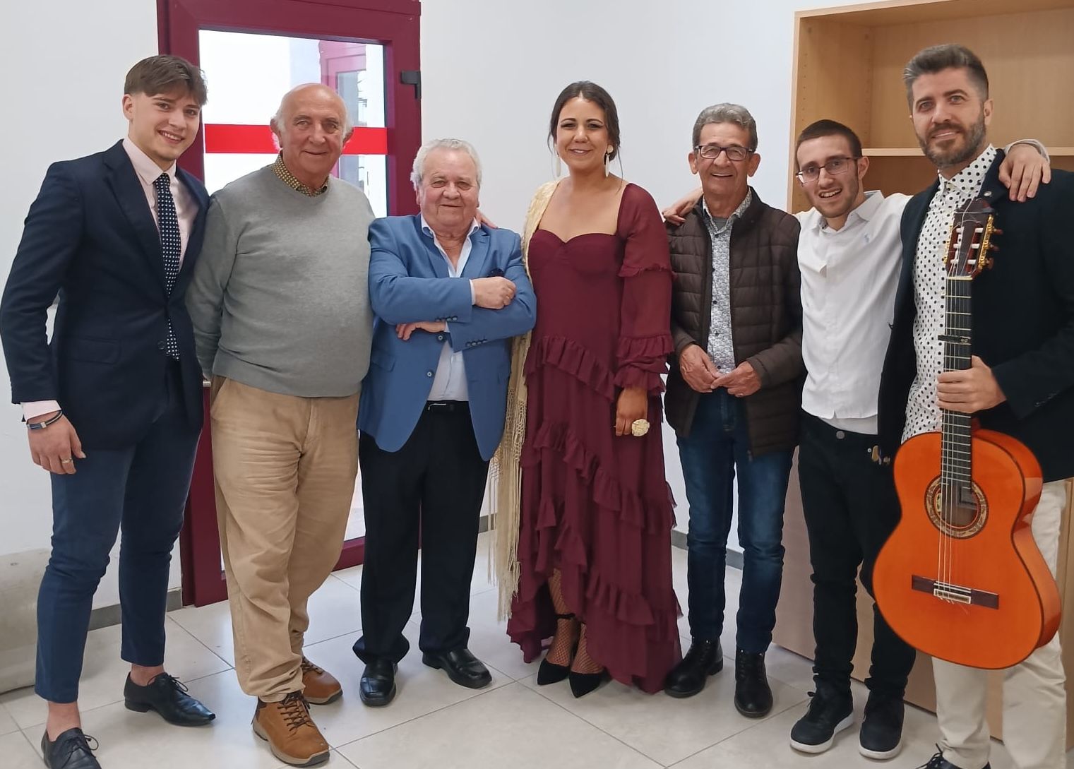 Arte flamenco en la convivencia organizada por la Peña de Guadiaro. 
