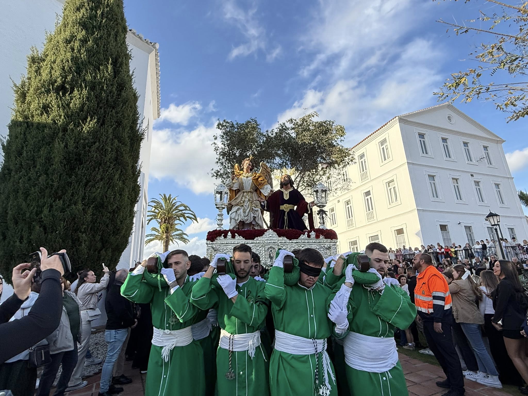 El Huerto sale al encuentro de San Roque con el recuerdo de José Adrián Gómez. Foto: S.D. / 8Directo.