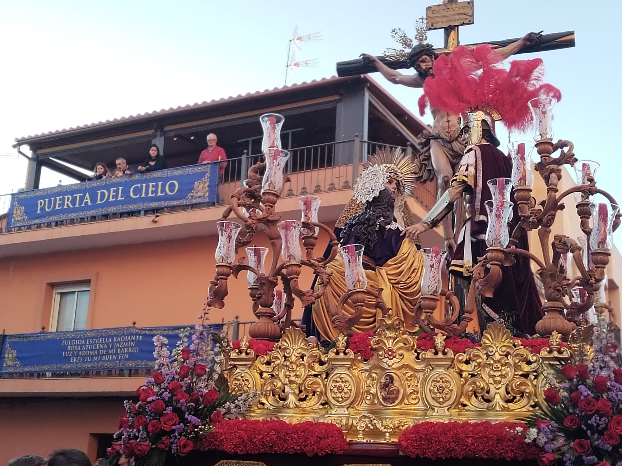 Cristo de la Misericordia, por las calles de Algeciras.