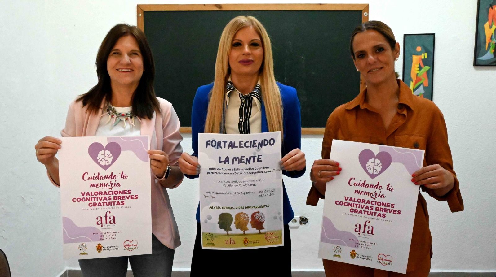 La Asociación de Alzheimer comienza a hacer test gratuitos de valoración cognitiva en Algeciras