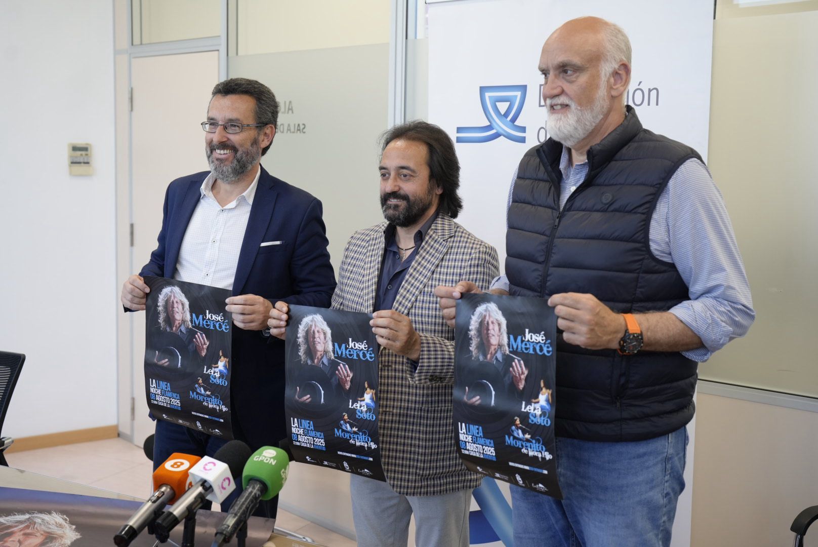 José Mercé encabeza el cartel de la Noche Flamenca que se celebrará en La Línea el 8 de agosto.