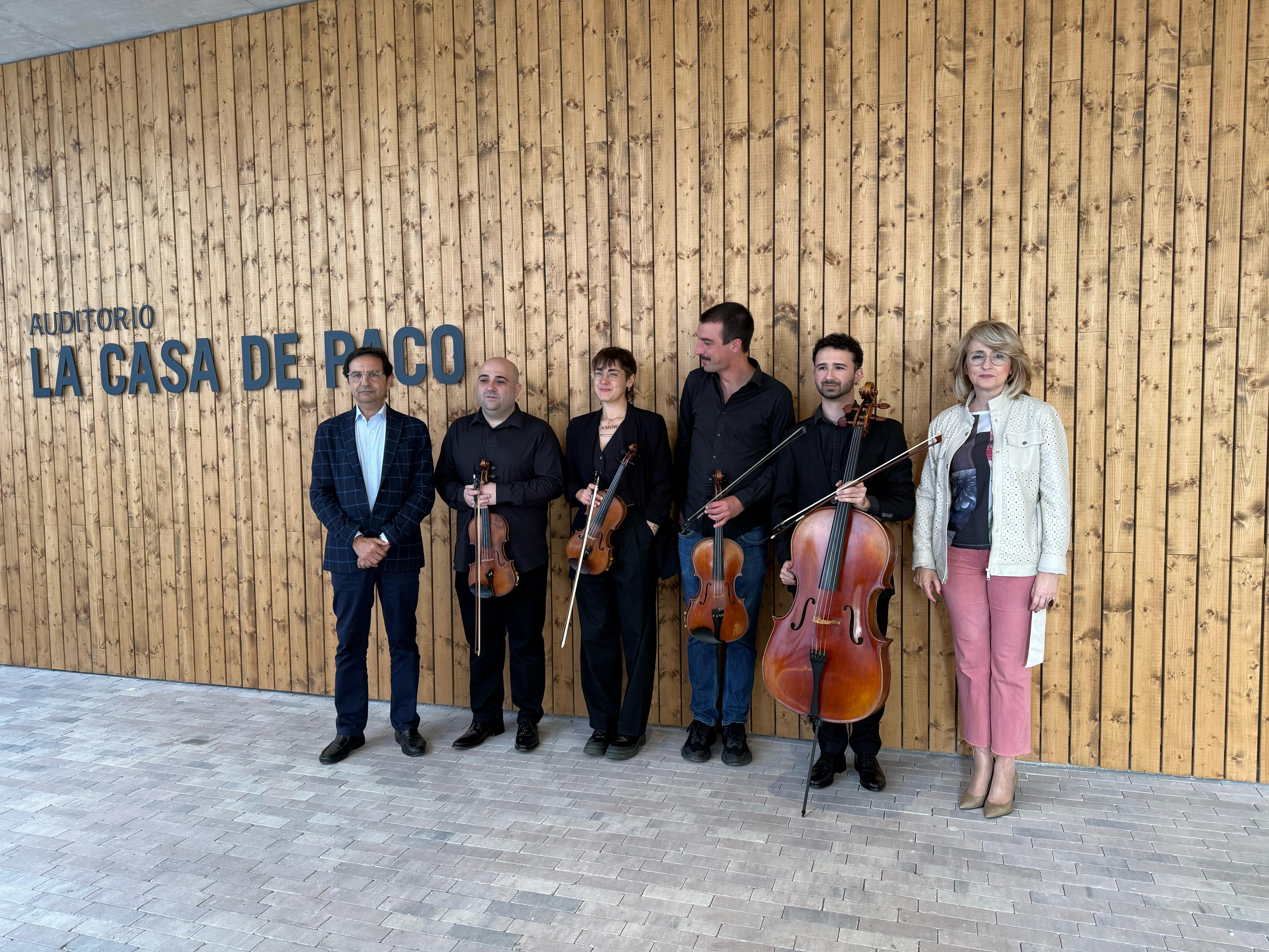 El cuarteto de cuerda Althea ofrece un concierto en el Centro de Interpretación Paco de Lucía. 