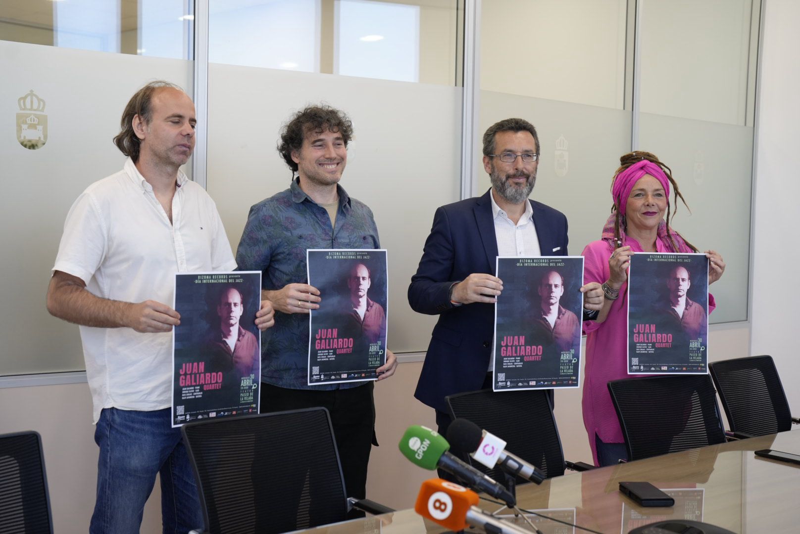 El Teatro La Velada será escenario de un concierto de jazz a cargo del grupo 'Juan Galiardo Quartet'.