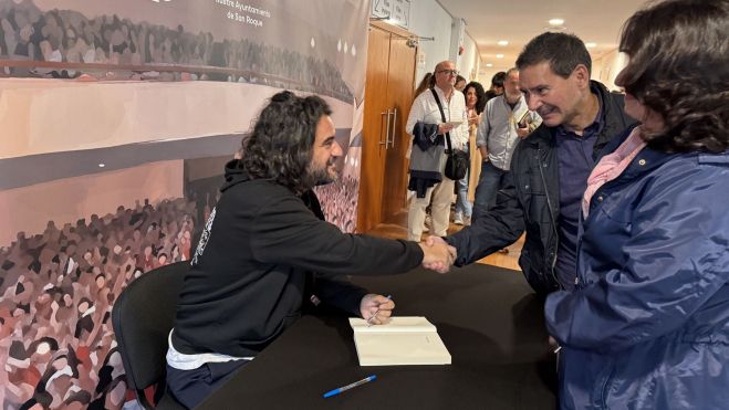 Firma de libros de Jabois. Firma de libros de Jabois.