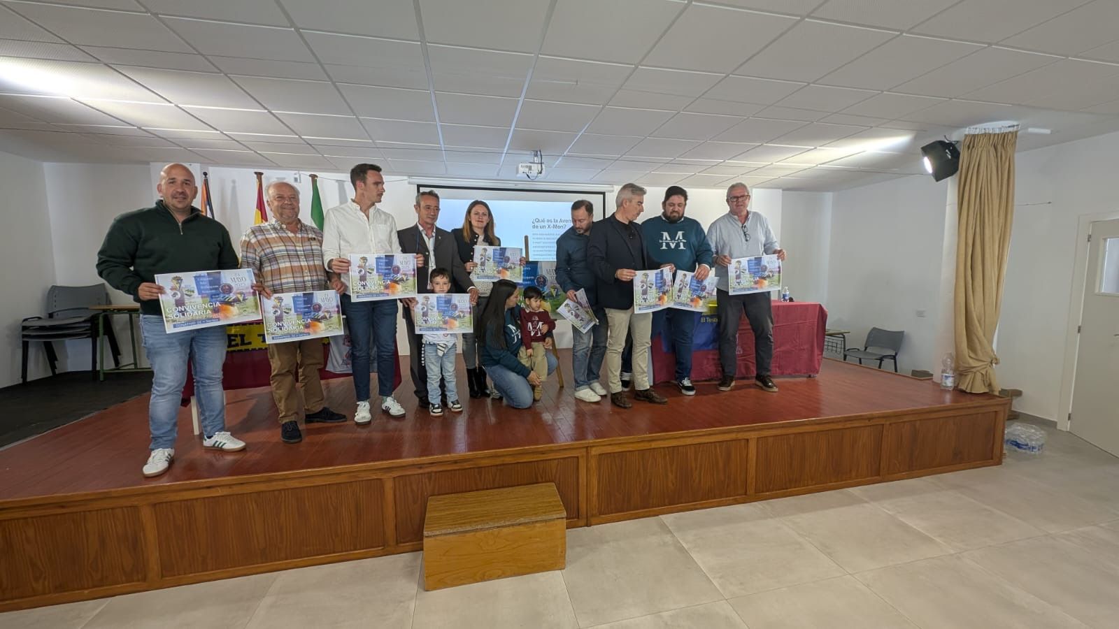 La peña cadista de Tesorillo se vuelca con el pequeño Martín con una convivencia deportiva solidaria 