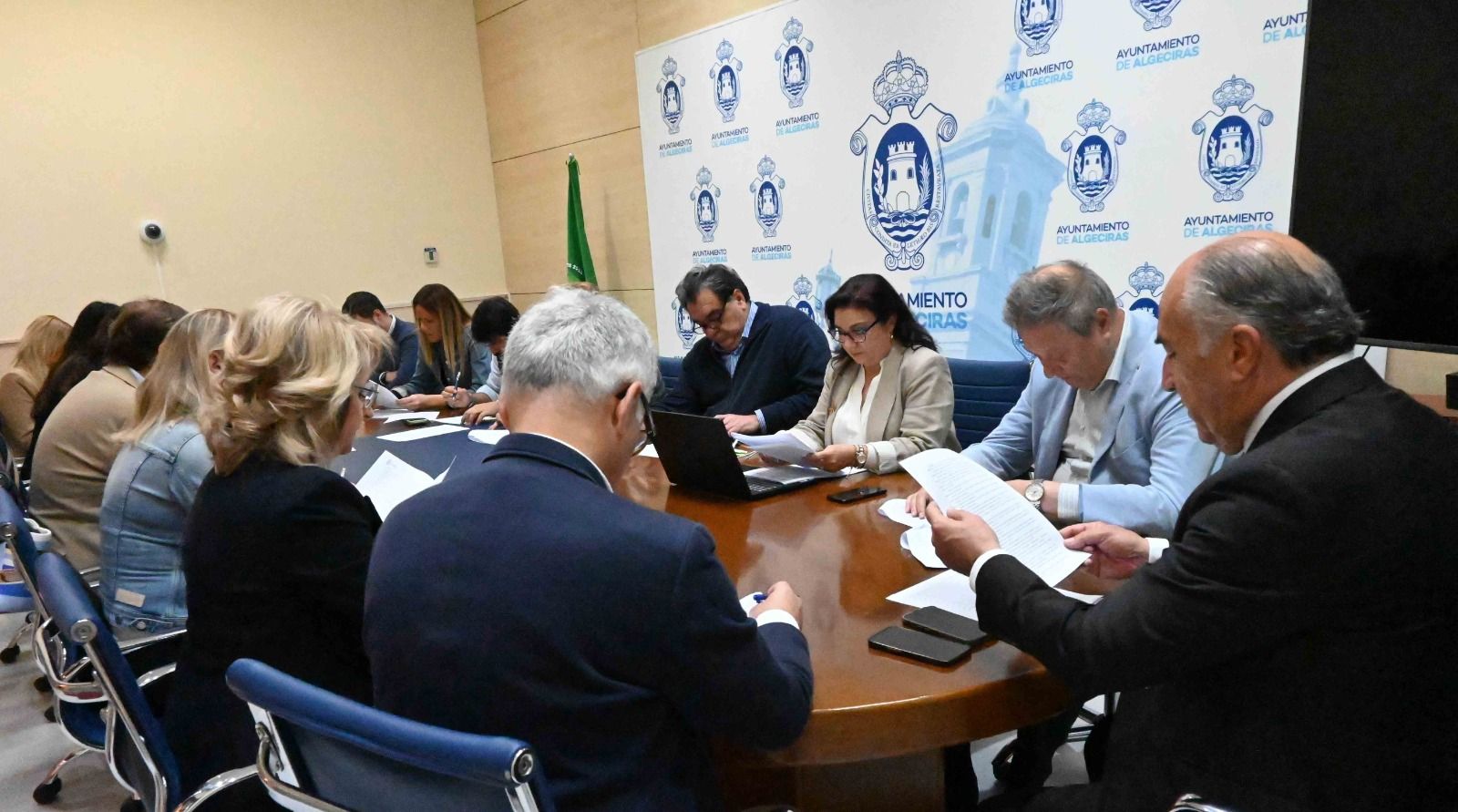 Algeciras entra a formar parte del Patronato de la Fundación 'Guillermo Pérez Villalta'.