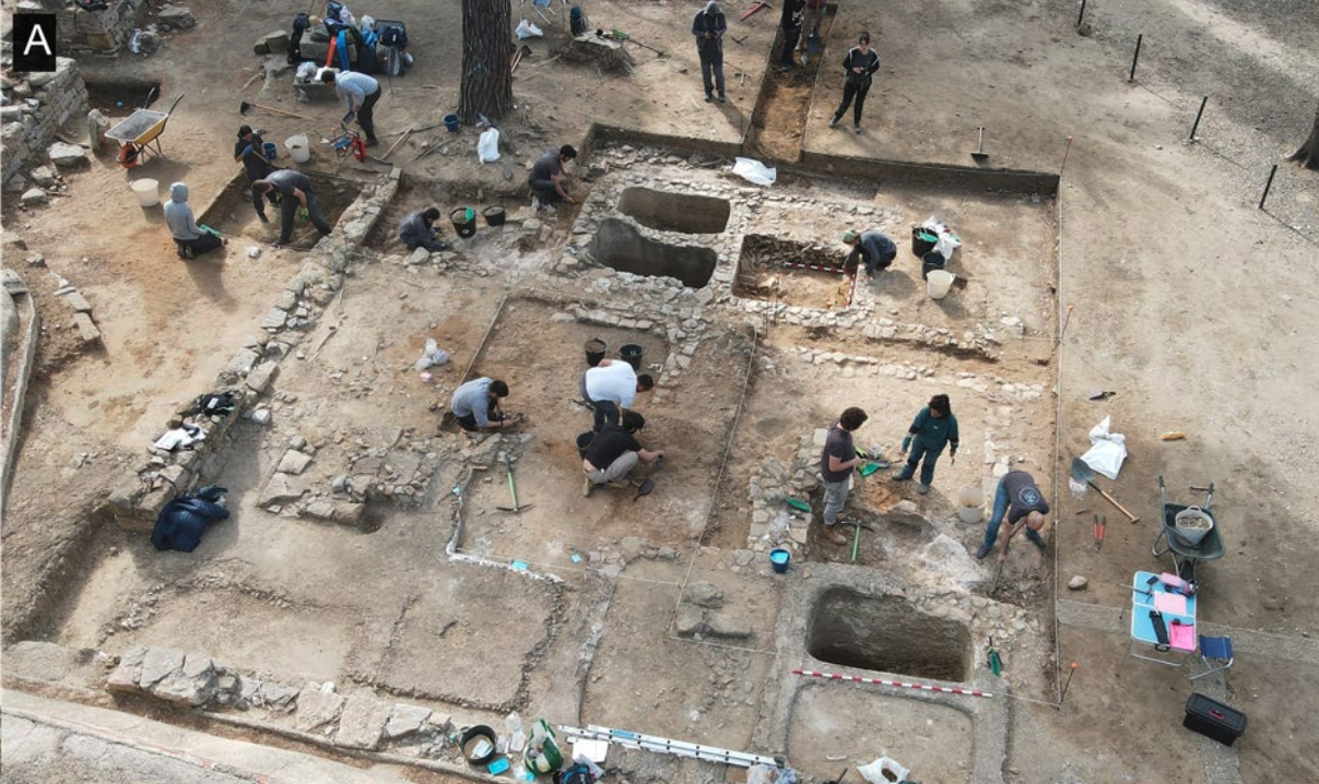 Lámina 1. Vista de la excavación del Proyecto Scomber en 2023. Imagen del autor. 