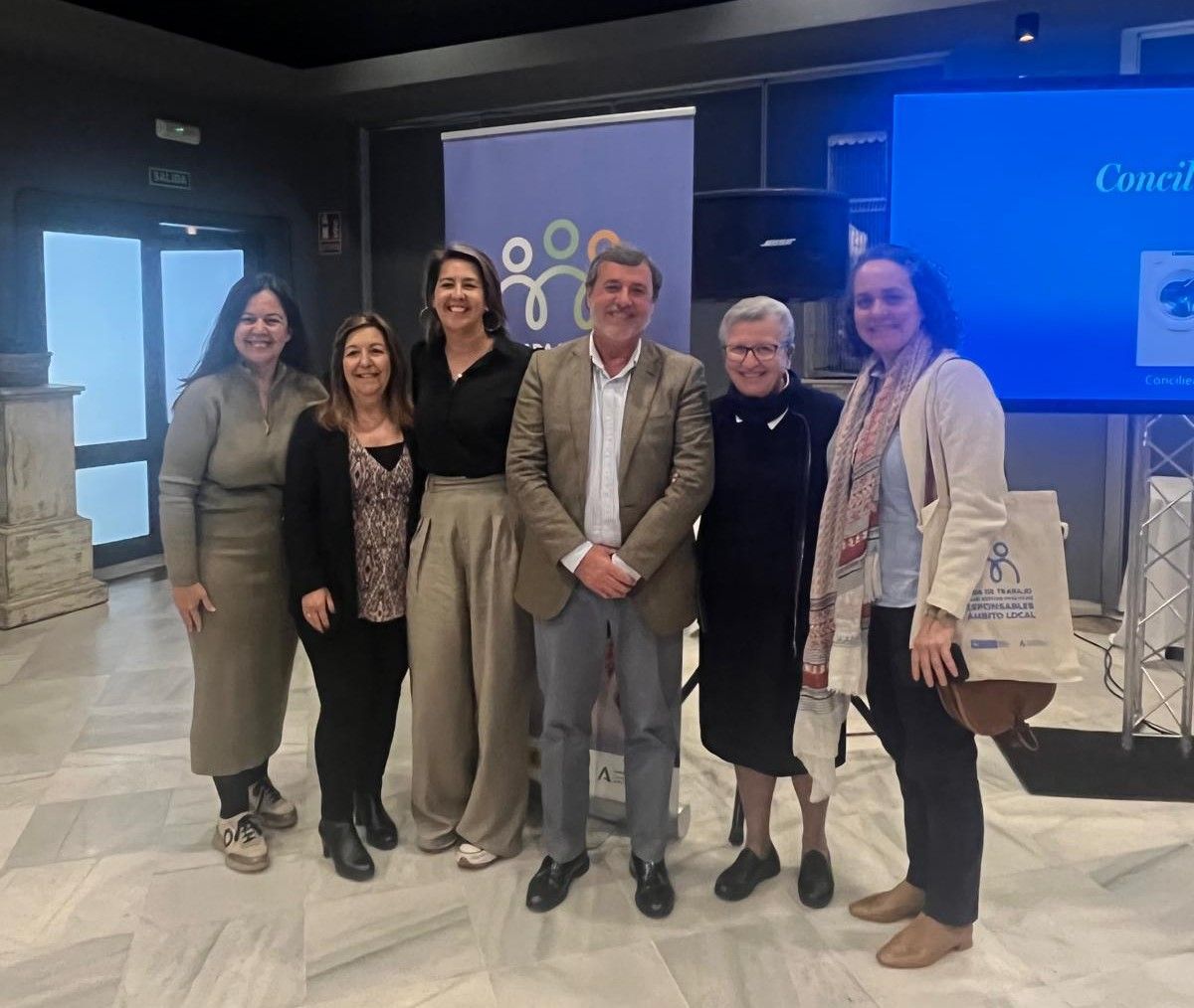 El 'Aula de Tarde' de La Línea, presente en una jornada provincial sobre iniciativas Corresponsables. 