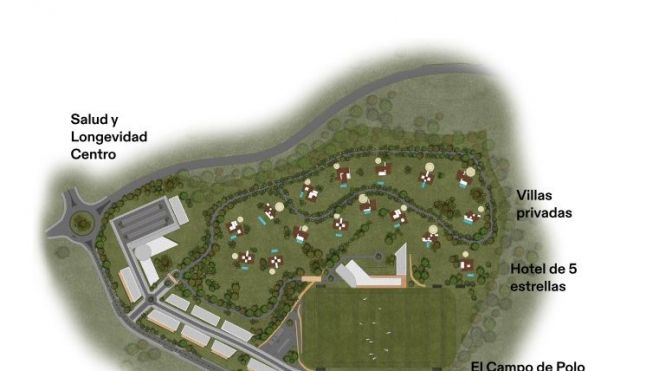 Plan general de The Hills by Polo Valley. 