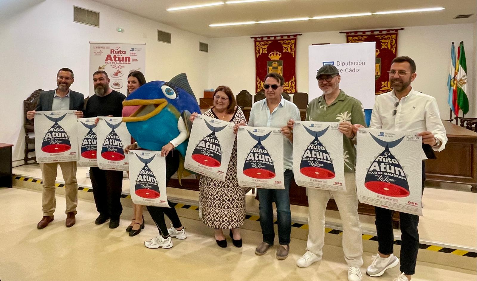 Imagen de la presentación. La Ruta del Atún Rojo de Almadraba de La Línea, entre el 21 y el 25 de mayo