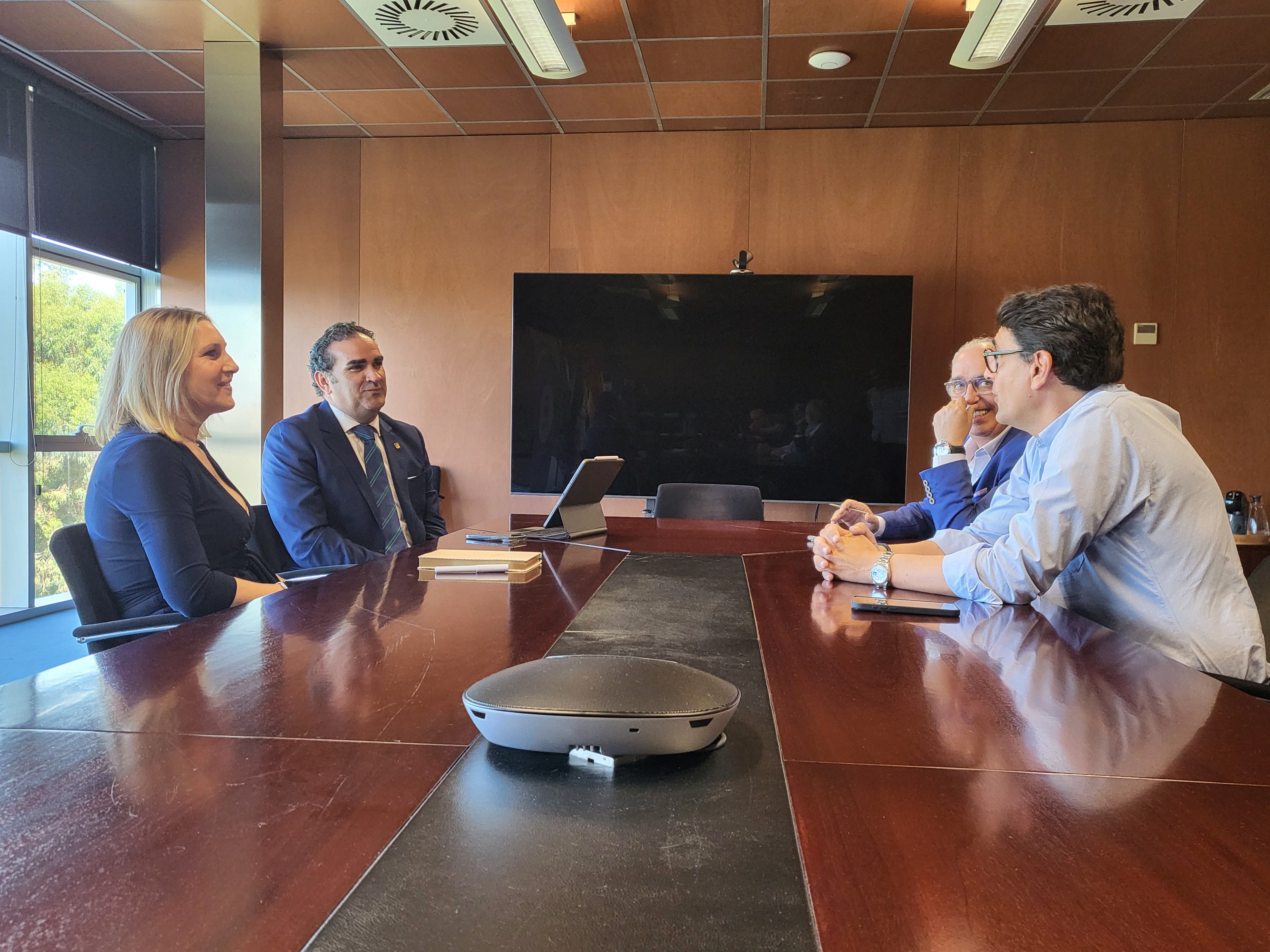 Reunión institucional entre la Mancomunidad del Campo de Gibraltar y la de la Costa del Sol.