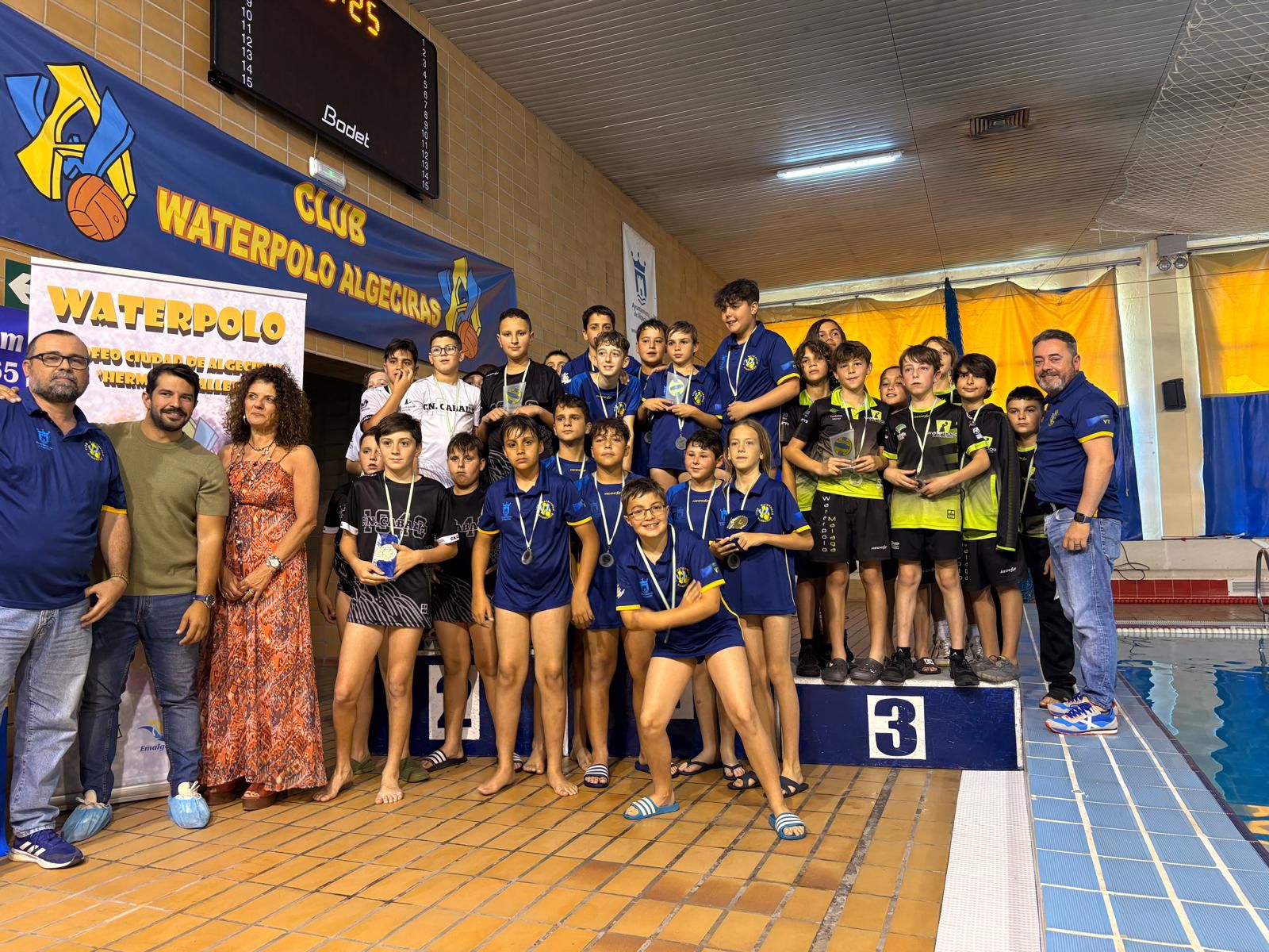 Entregados los premios del XII Trofeo Ciudad de Algeciras de Waterpolo ‘Hermanas Callejo’.