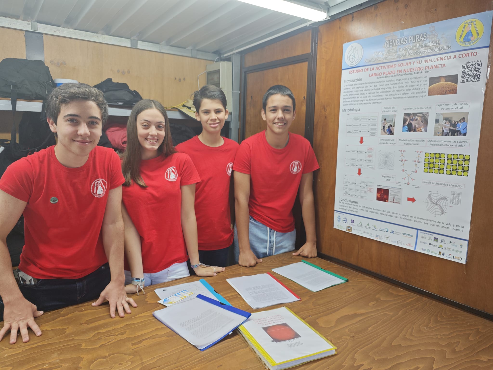 El Colegio Huerta de la Cruz, premiado en Europa con un proyecto de astronomía