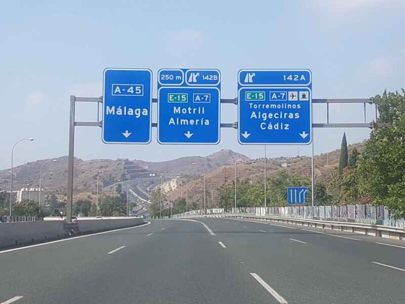 Adjudicado por 900.000 euros el estudio de mejora de la A-7 entre Torremolinos y Torreguadiaro.