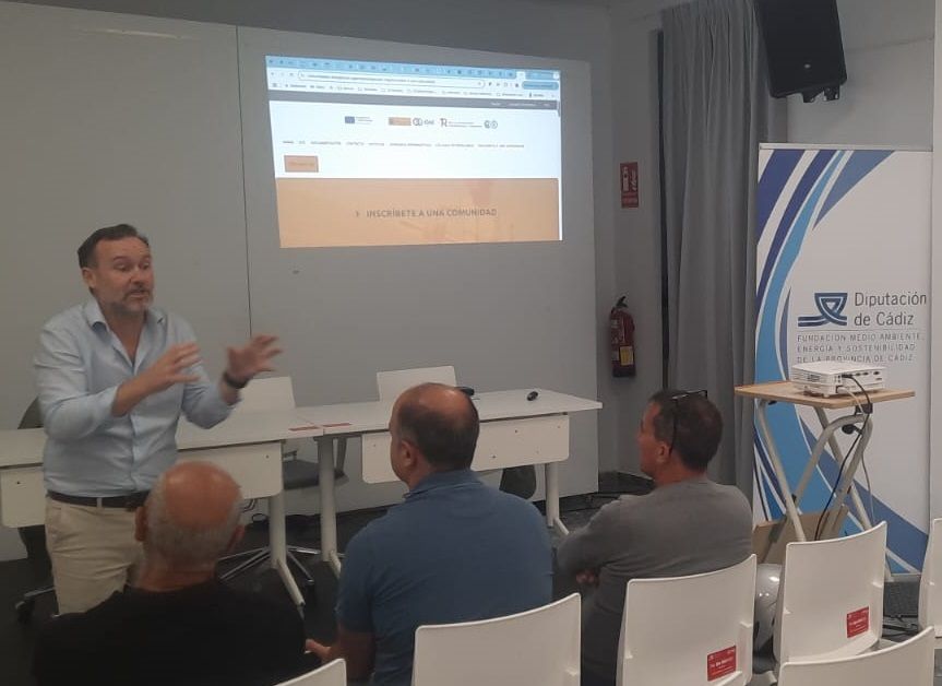Charla de Prado del Rey. Foto: Diputación de Cádiz. 