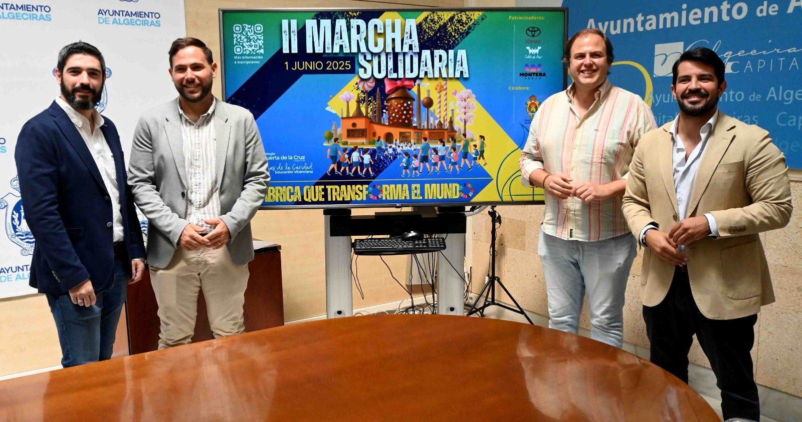 La marcha solidaria del colegio Huerta de la Cruz se celebra el próximo 1 de junio en Algeciras.