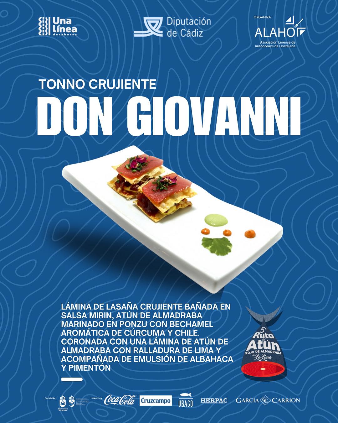La V Ruta del Atún de La Línea, tapa a tapa